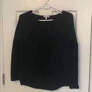 Small Long Black Sweater from dELiA’s